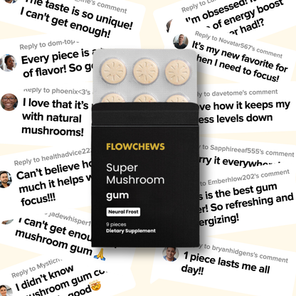 FLOWCHEWS SUPER MUSHROOM GUM